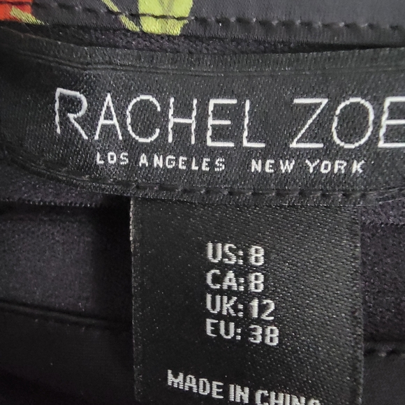 Rachel Zoe Black Dress with Cherry Accents - Picture 3 of 3